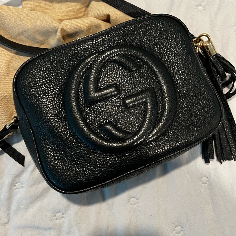 Gucci soho crossbody camera bag
